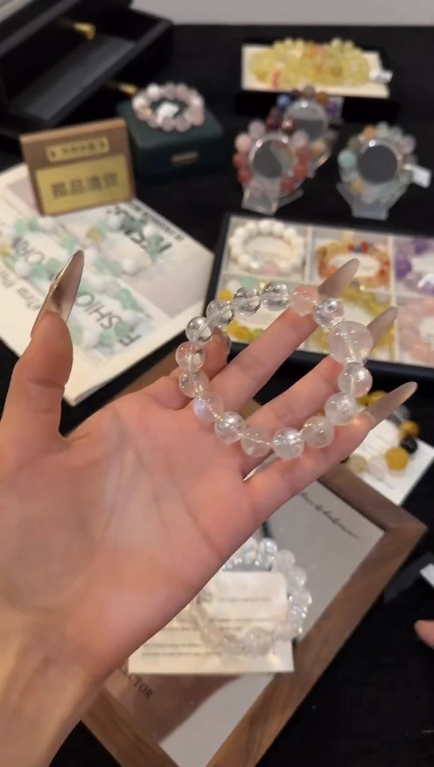 合金手链水晶白阿赛手链x3312