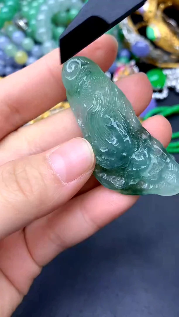 颈饰未镶嵌翡翠220-中国好珍宝