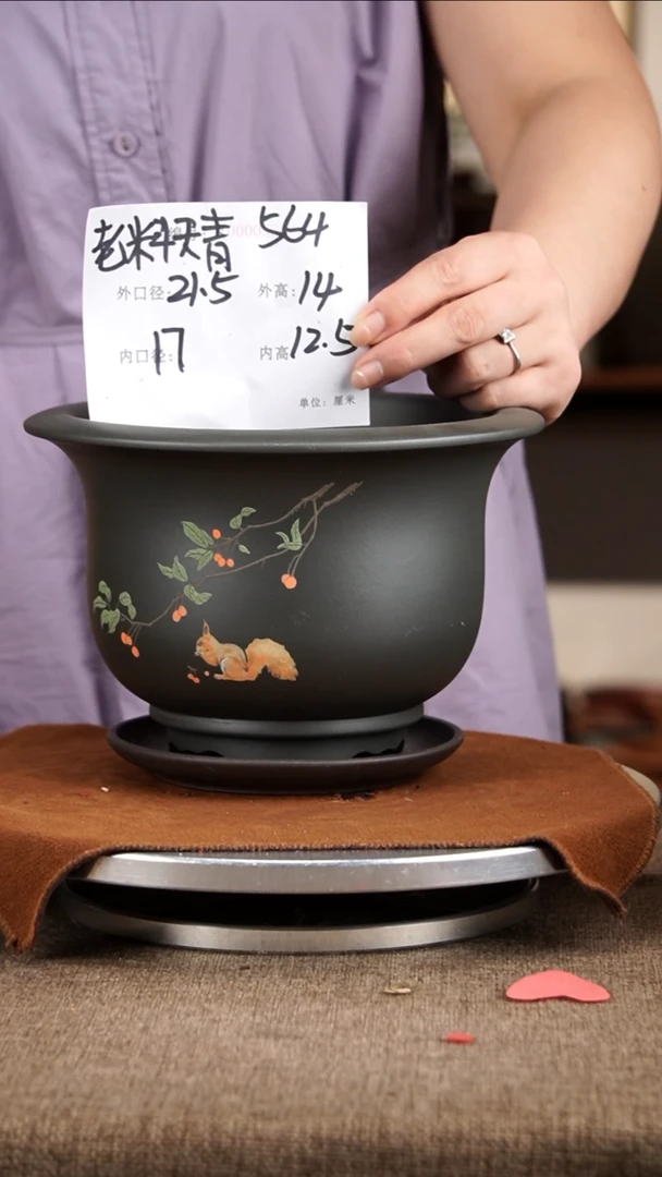 紫砂花盆紫砂花盆564+z