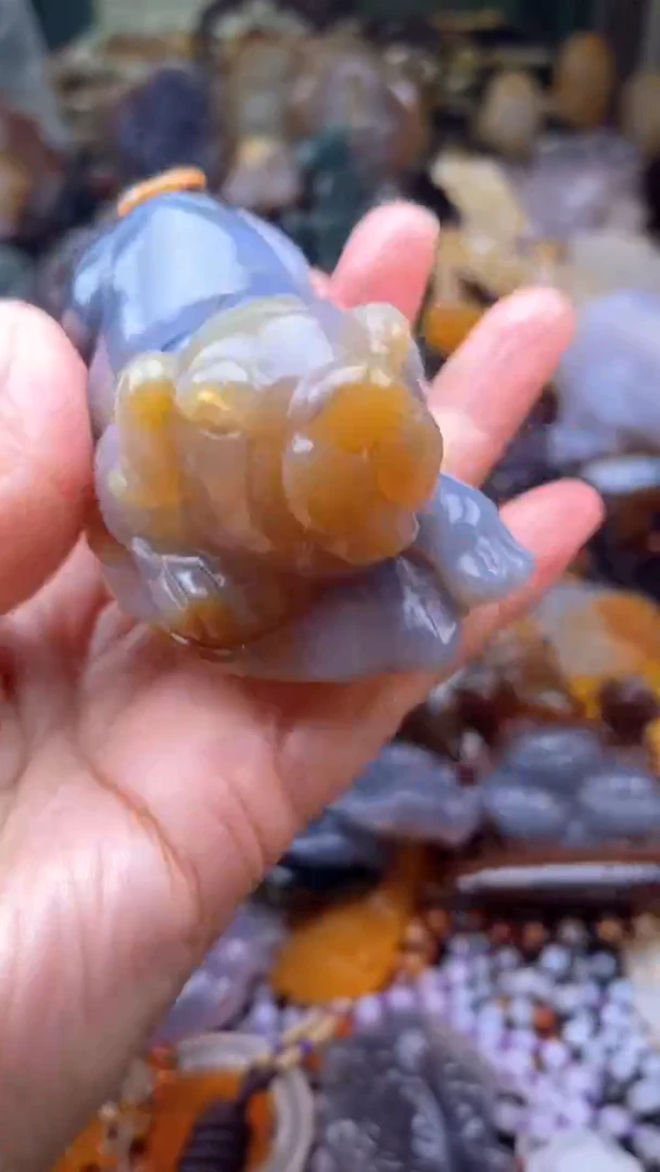 【闪购商品】玛瑙/玉髓颈饰未镶嵌A