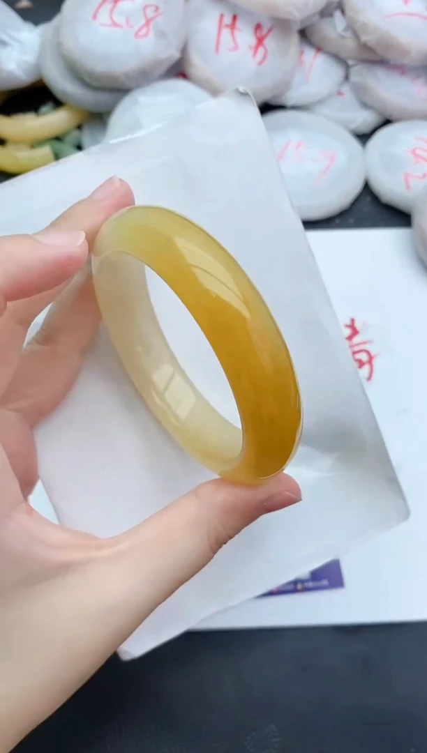 未镶嵌手镯石英质玉379+58/59