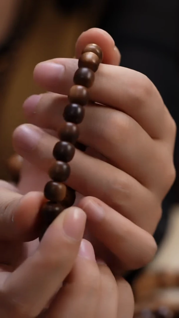 檀香木其他C****⁶老山檀香8*9老型多圈108颗供奉沉水