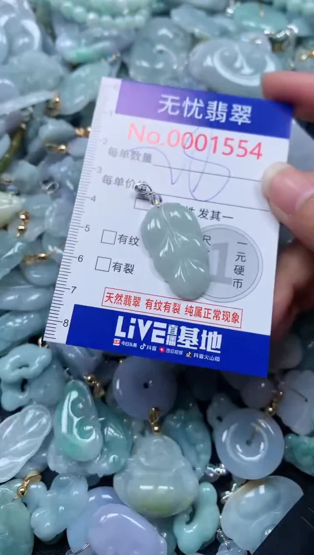 颈饰未镶嵌翡翠1554