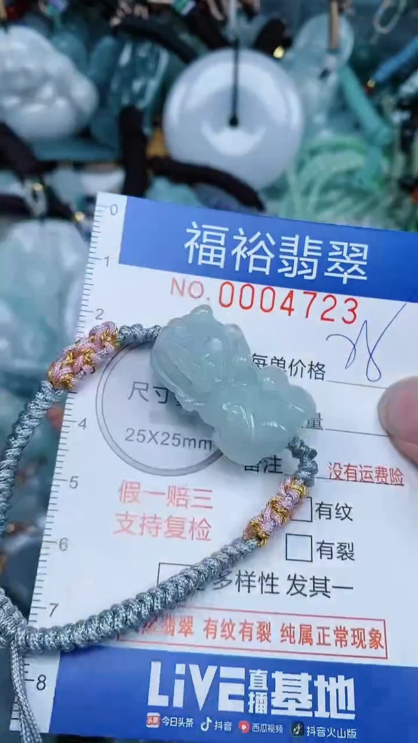 【闪购商品】翡翠颈饰未镶嵌...0004723