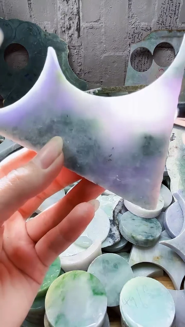 裸石翡翠天然翡翠A货198