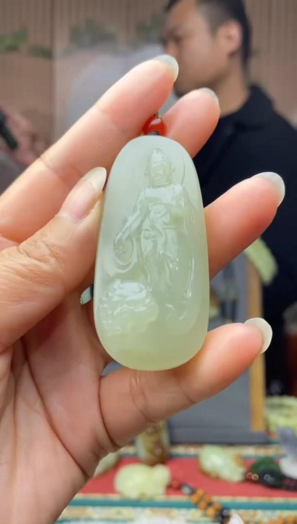 未镶嵌和田玉挂件拍一发一