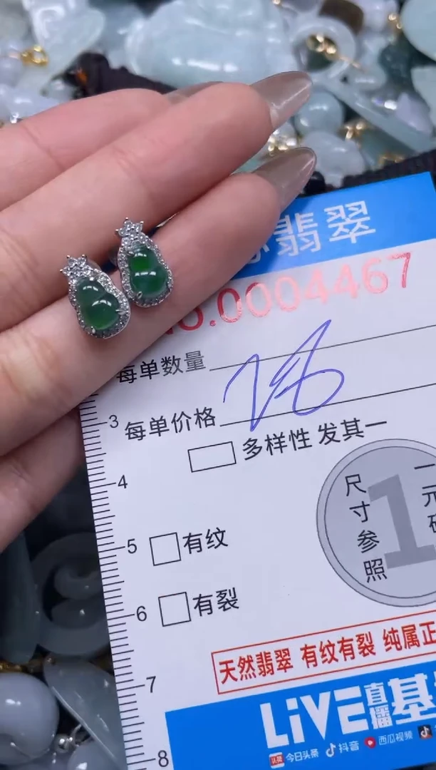 颈饰未镶嵌翡翠4467