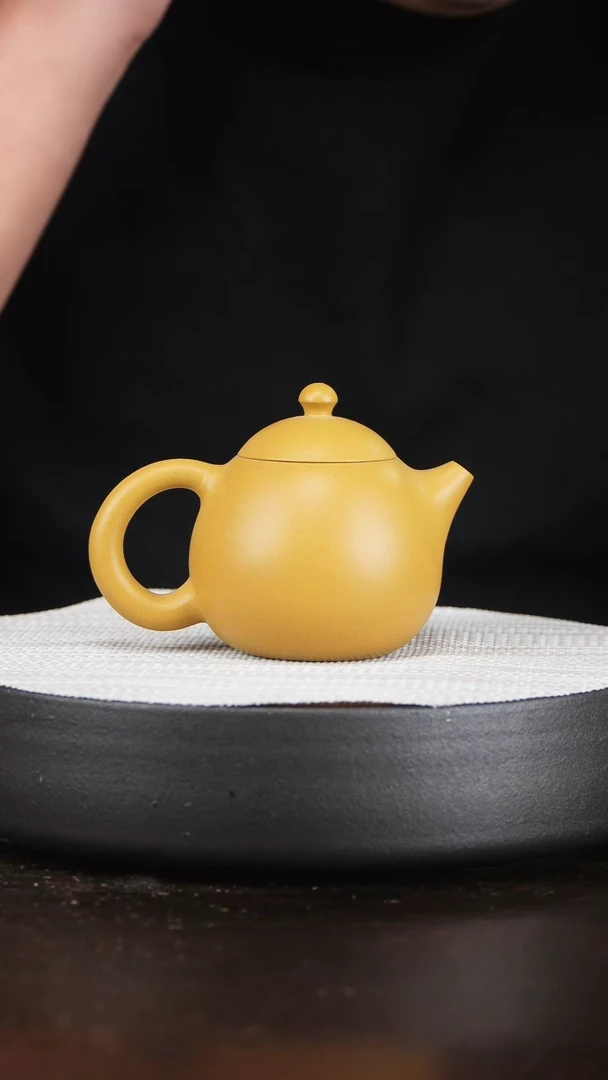 【闪购商品】紫砂茶壶黄金朱泥龙蛋