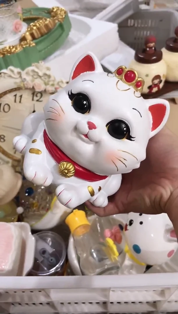 瓷片猫咪乳牙盒福利款，拼手速