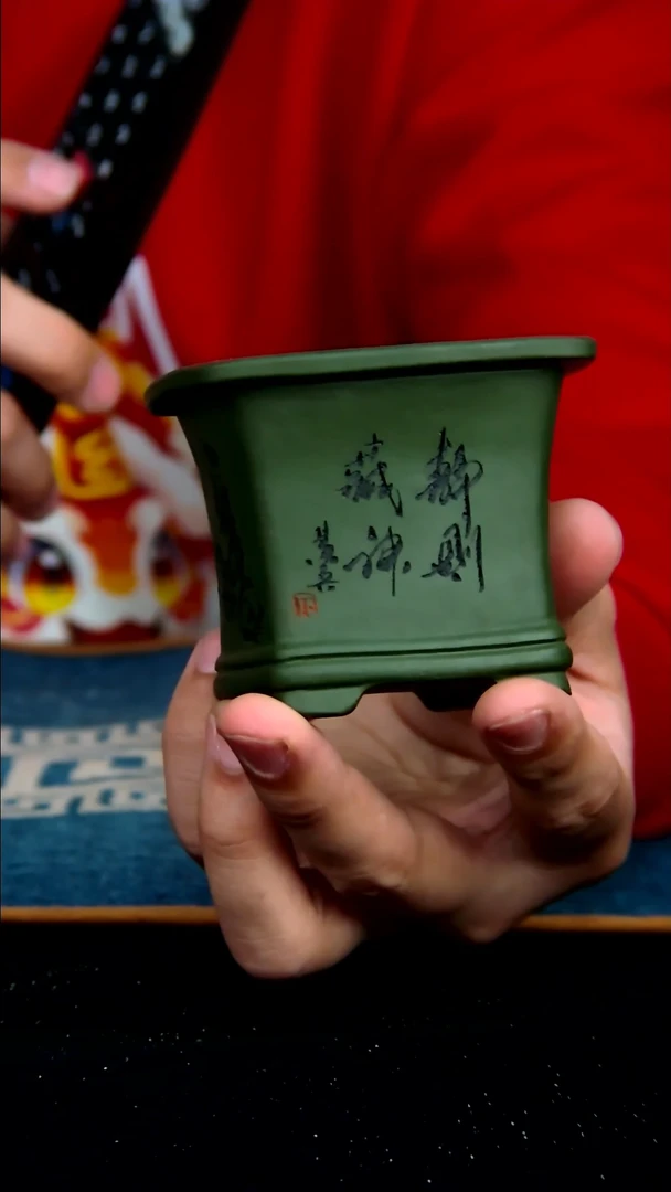 【闪购商品】紫砂花盆6*5.5内径紫砂花盆