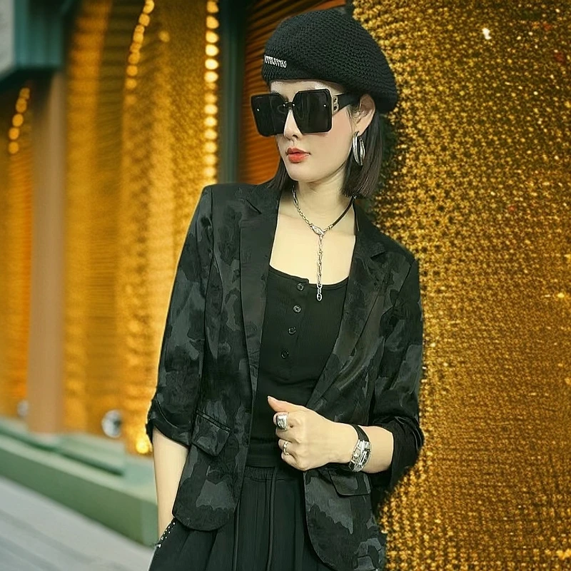 仙姐姐新款时尚气质高级轻奢款西装