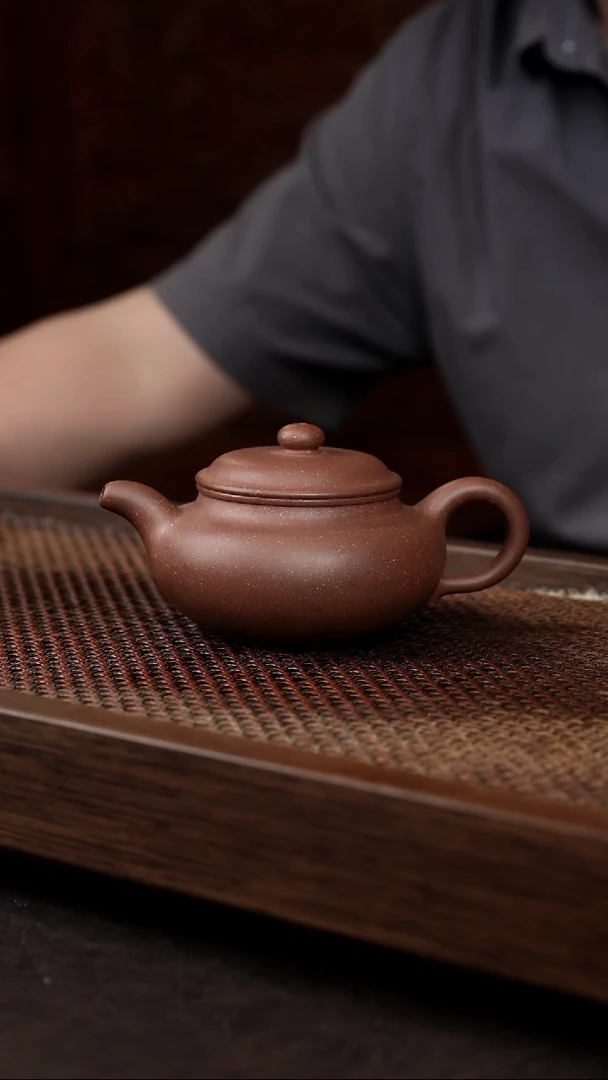 茶壶紫砂老紫泥仿古