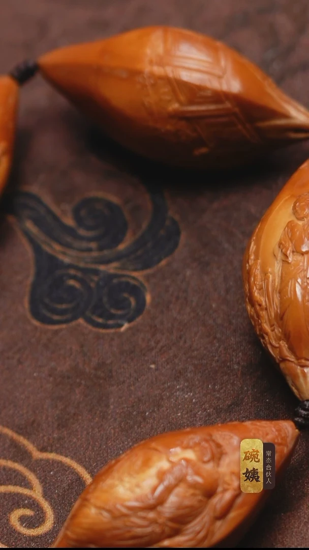 手串/手链橄榄核M***.2.3梅林核周维美人图