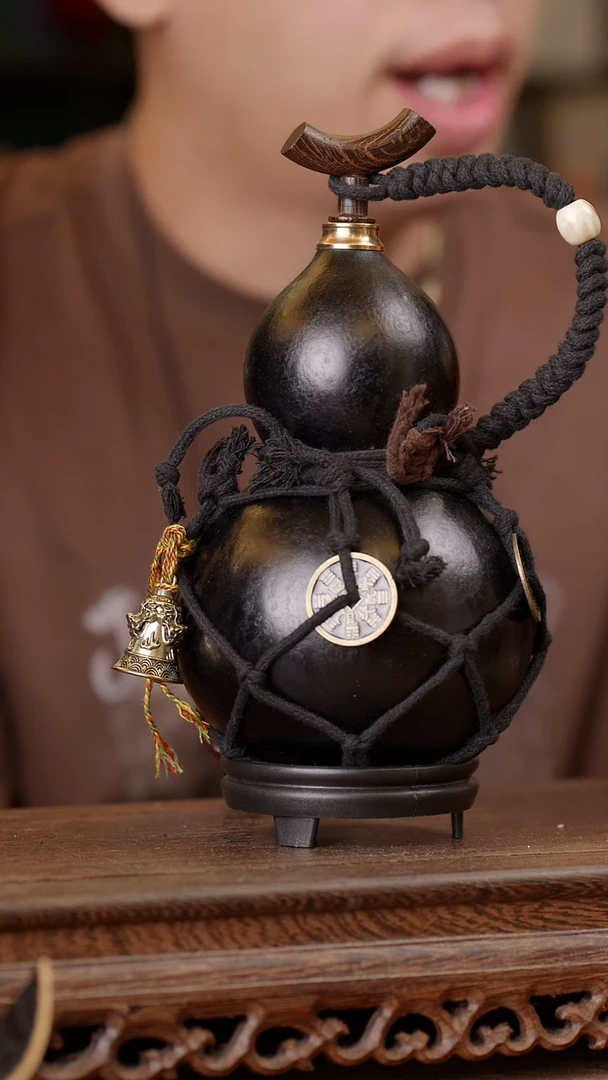 95号精品天然大漆酒葫芦一物一拍~