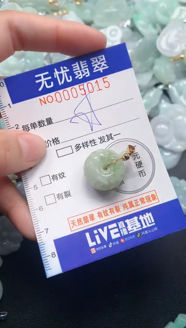 颈饰未镶嵌翡翠5015