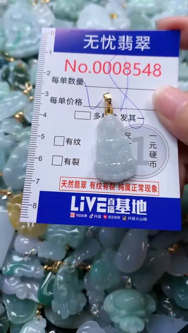 颈饰未镶嵌翡翠8548