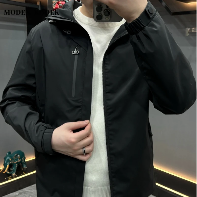 MODEK KODEK高级感潮牌男士连帽休闲夹克秋季新款时尚百搭冲锋衣