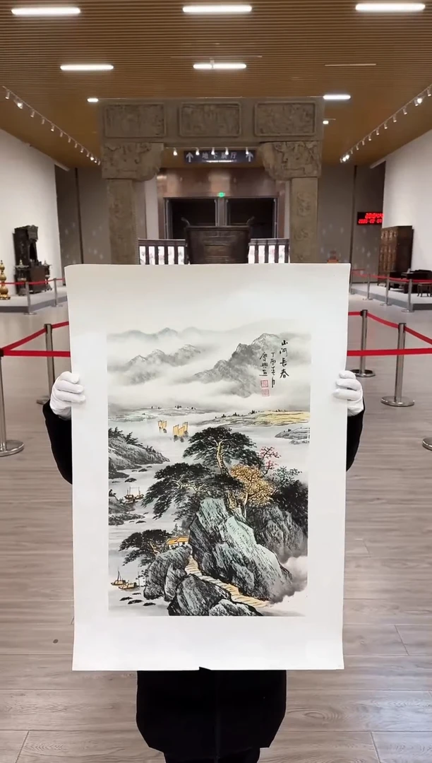 【闪购商品】国画10 赵隆轩艺术馆李庆兴老师作品