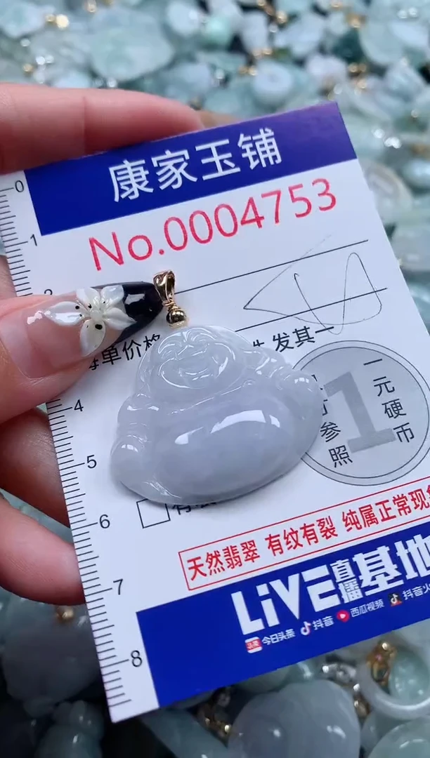 颈饰未镶嵌翡翠4753