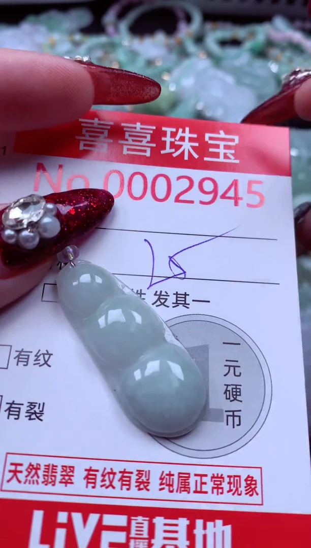 颈饰未镶嵌翡翠2945