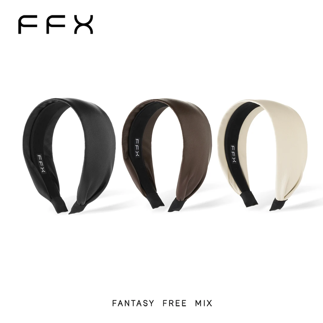 弗弗西FFX【摩登】复古高颅顶百搭高级宽版发箍