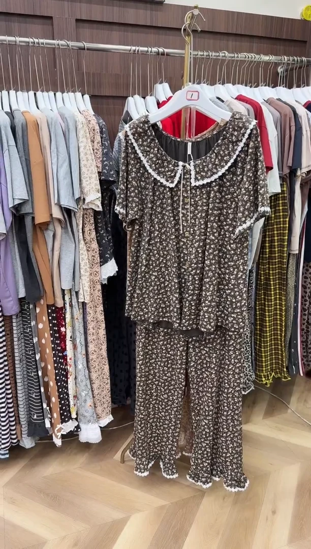 棉半袖长裤L号130斤以下