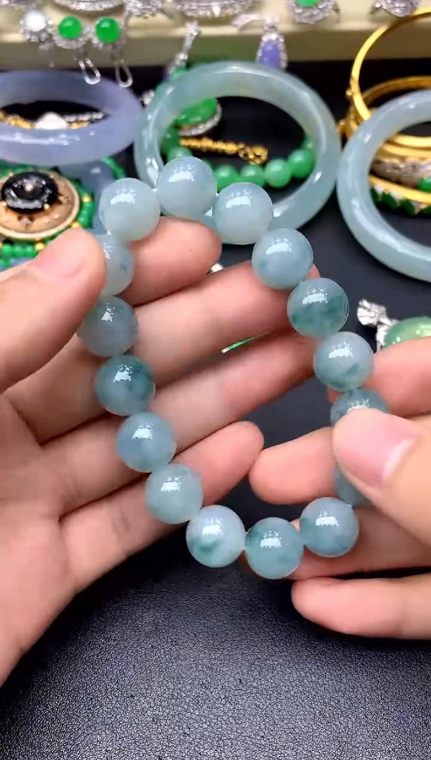 未镶嵌手串翡翠250 -中国好珍宝