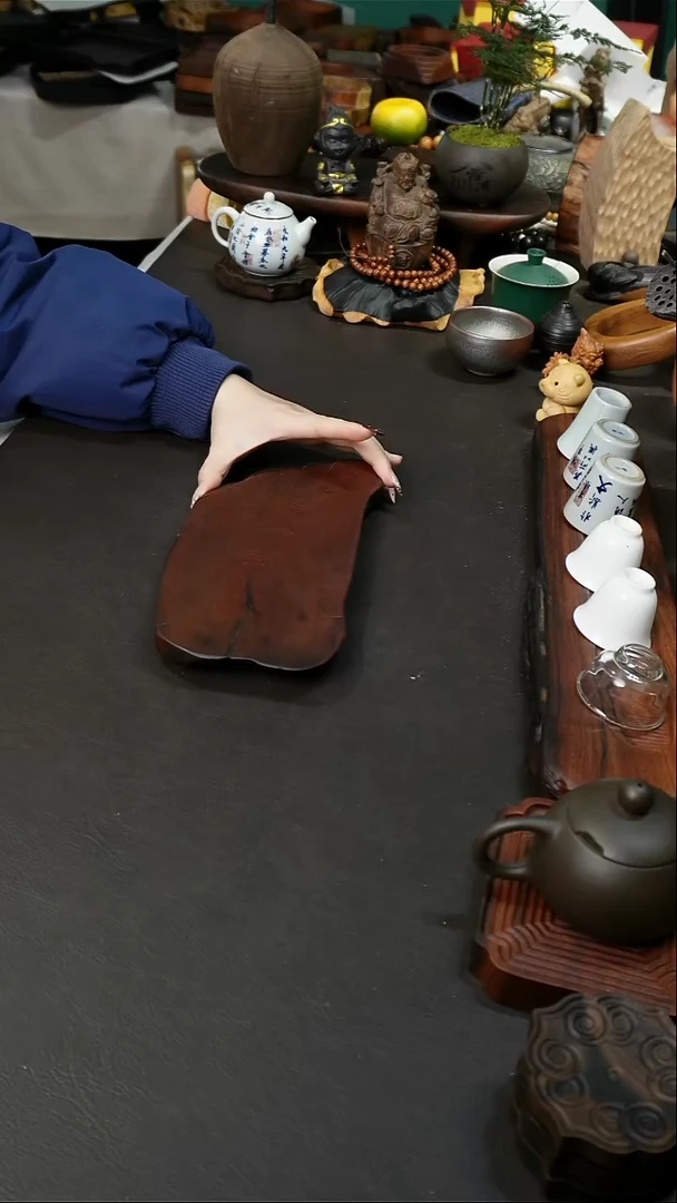 红酸枝干泡盘29-12-2.5cm