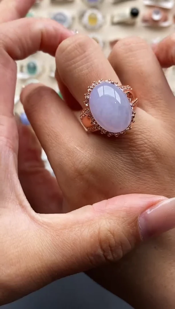 未镶嵌戒指翡翠缅甸天然A货翡翠33  2-9