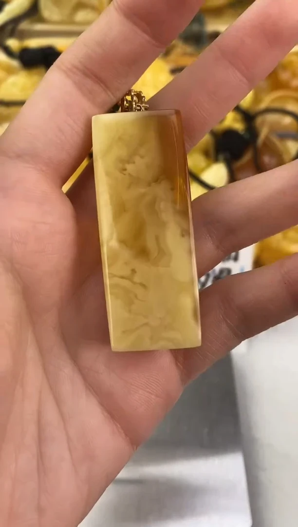 裸石琥珀未镶嵌天然琥珀蜜蜡