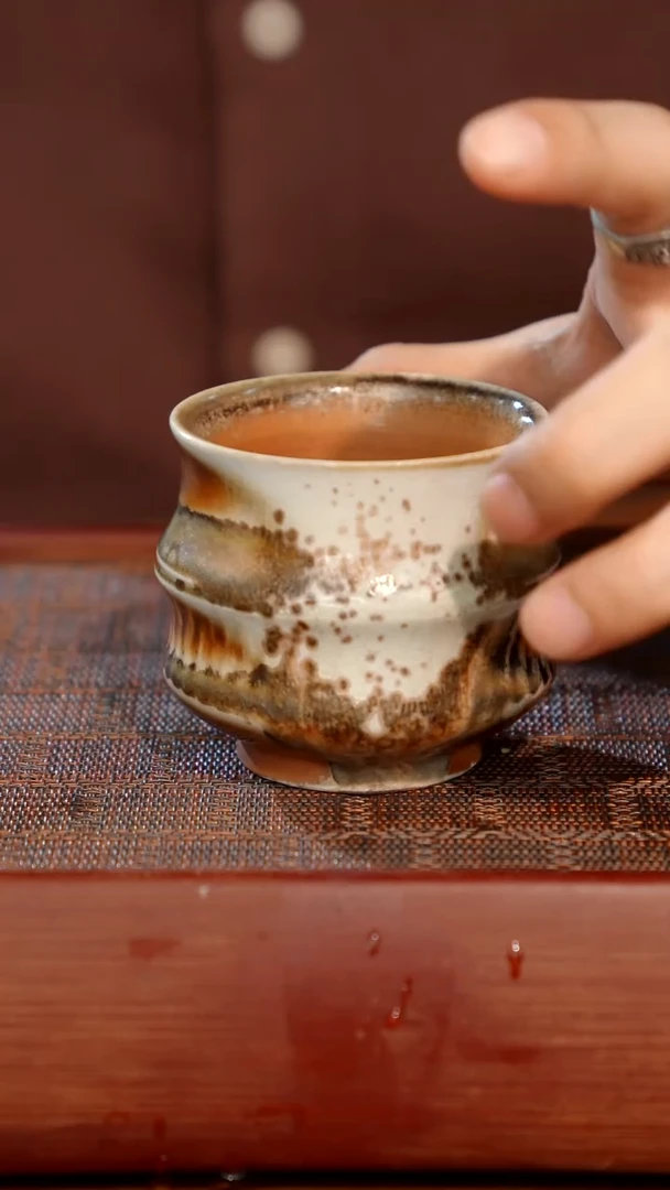 陶瓷奢瓷/瑞寅柴烧茶器（杯子）143