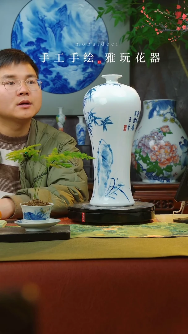 【闪购商品】瓷片景德镇手工手绘陶瓷