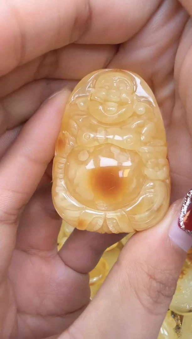 【闪购商品】琥珀裸石未镶嵌挂坠