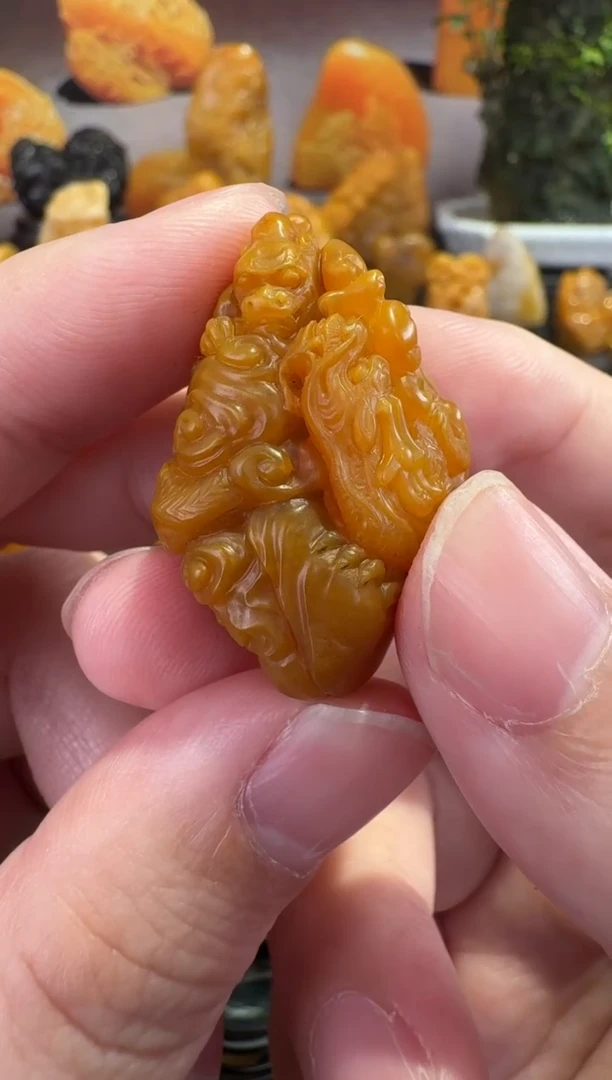 【闪购商品】田黄石半知田黄直播间