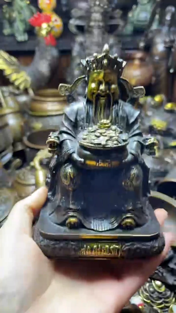 闪购链接，点击下单，有运费险，铜摆件