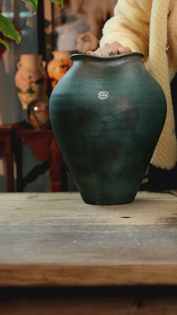 【闪购商品】瓷片景德镇纯手工釉下彩精品花瓶