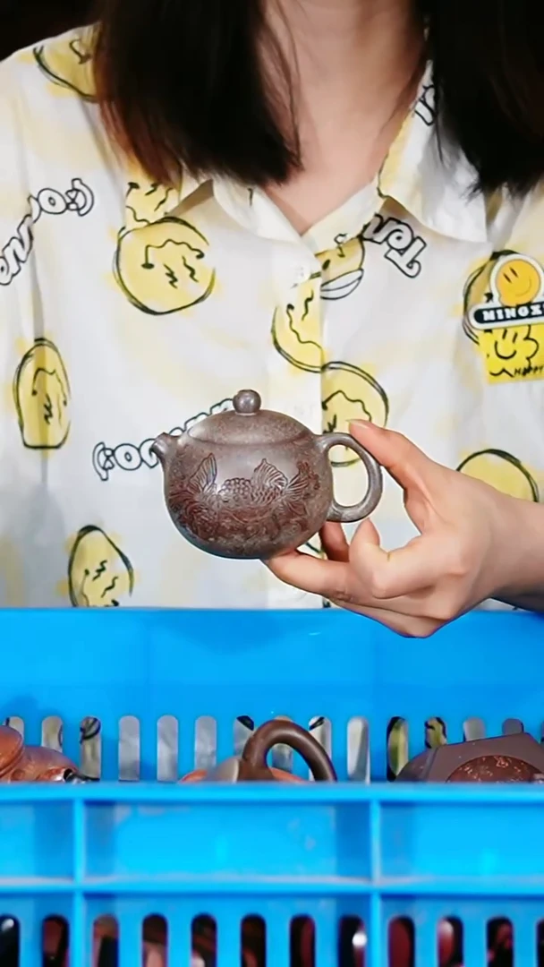 宜兴原矿紫砂壶茶壶120C