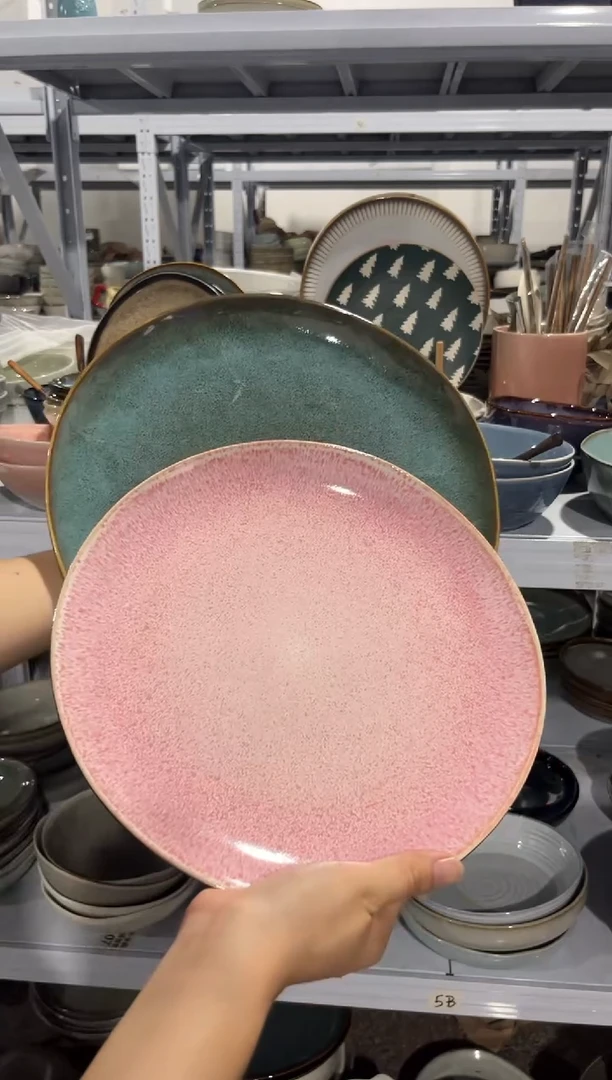 陶瓷外贸尾货瑕疵满20包邮X2 大盘组合