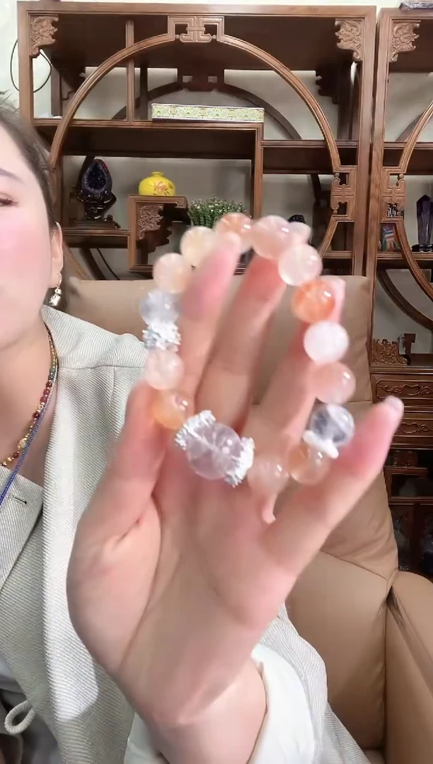 【闪购商品】黑曜岩手链未镶嵌250305011