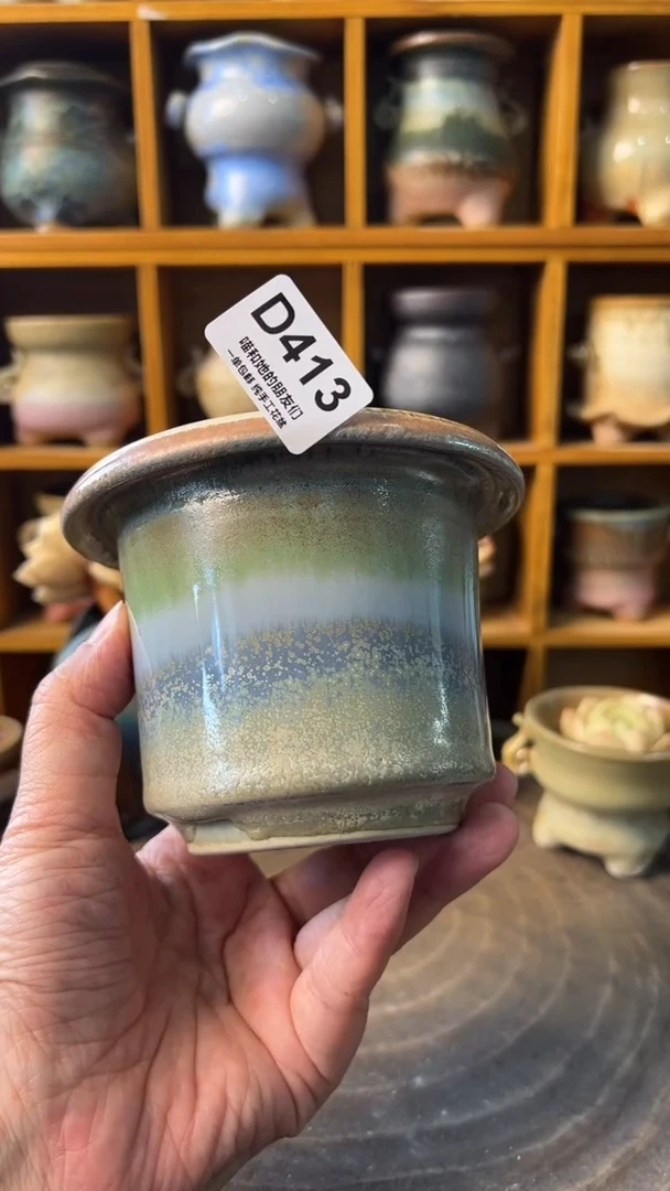 413 内口8.5【喵喵推荐手工盆】