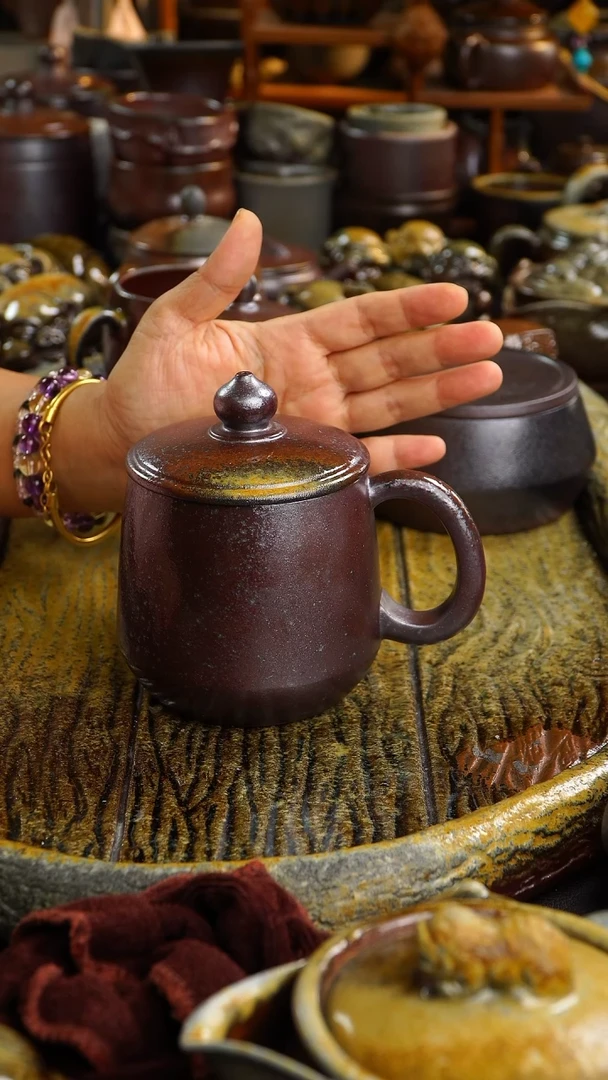 茶壶紫砂零化工釉，天然灰落
