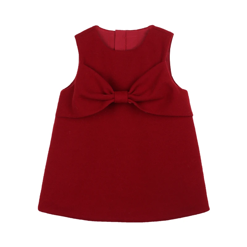 101 小O宝Okids童装 宝宝毛呢背心裙 YPD324244F