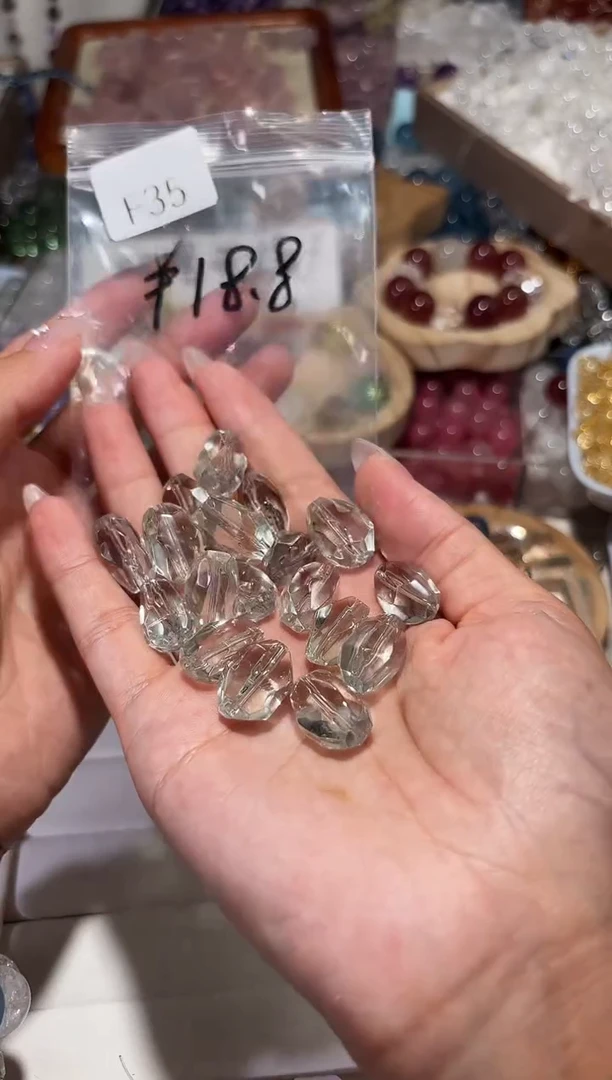 未镶嵌手串水晶F35绿水晶随行一个宽卡约12