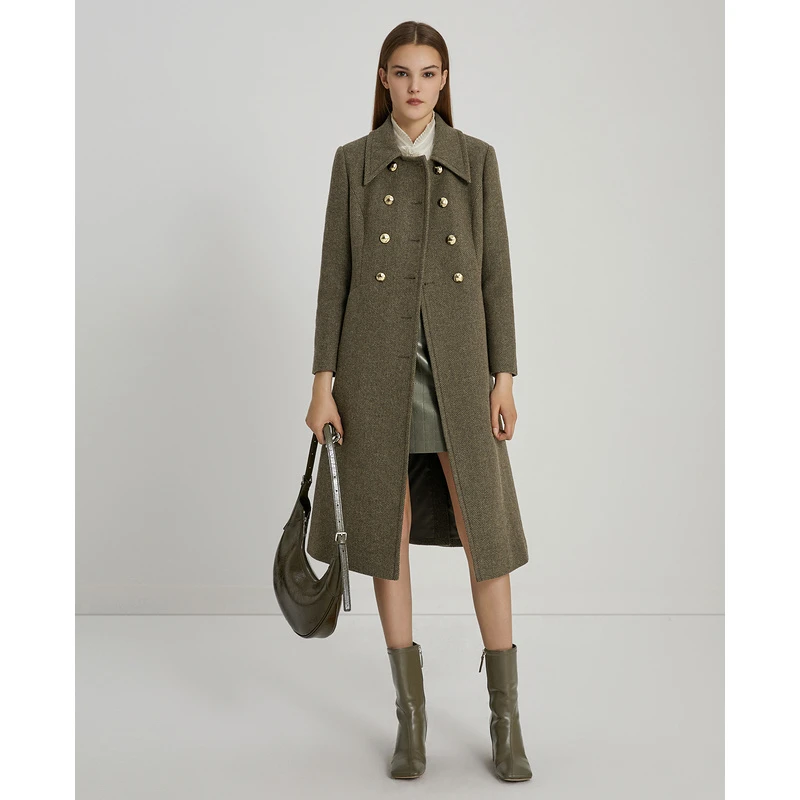 【九月】莱芙艾迪儿长大衣（女式大衣）1E4D65140