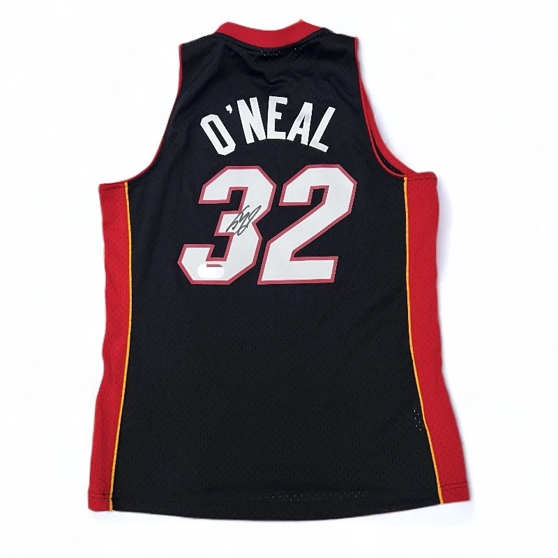 【KinSign】 奥尼尔亲签 热火队大鲨鱼亲签球衣SW （含新版BK证书）