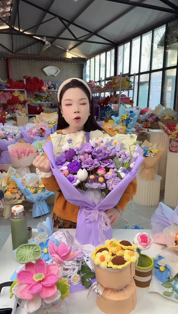非遗手工花束，孤品清仓！！