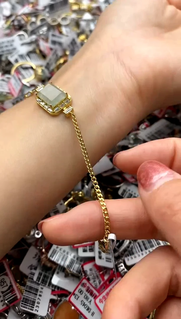 【闪购商品】翡翠戒指银S925镶嵌22222222     9