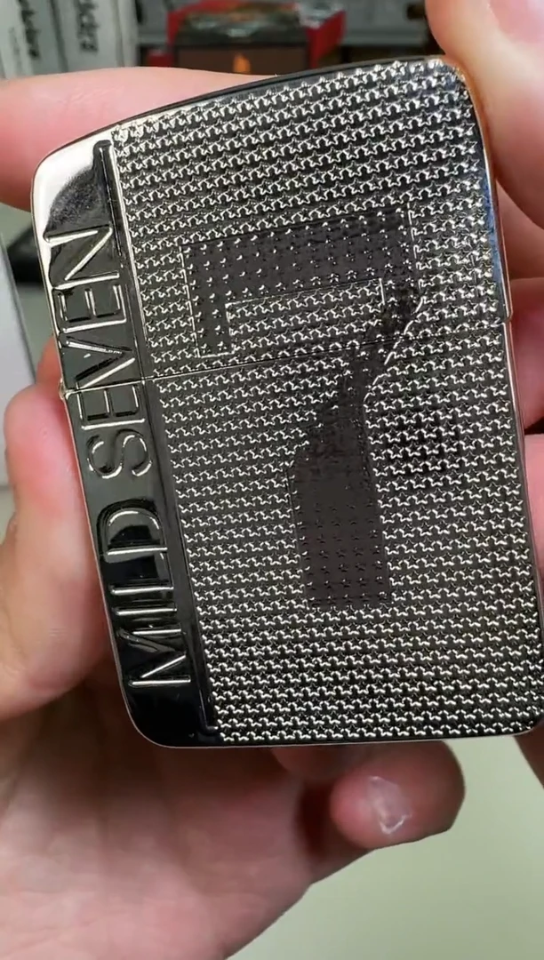 铜七星满天星-1941复刻双面蚀刻-镜面镀银