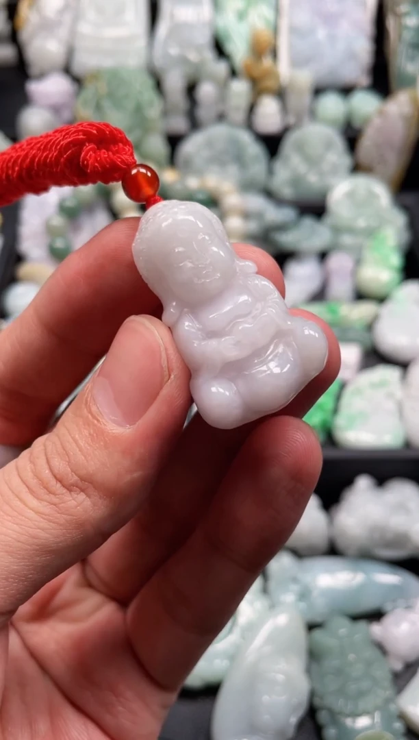 翡翠未镶嵌颈饰天然翡翠a货