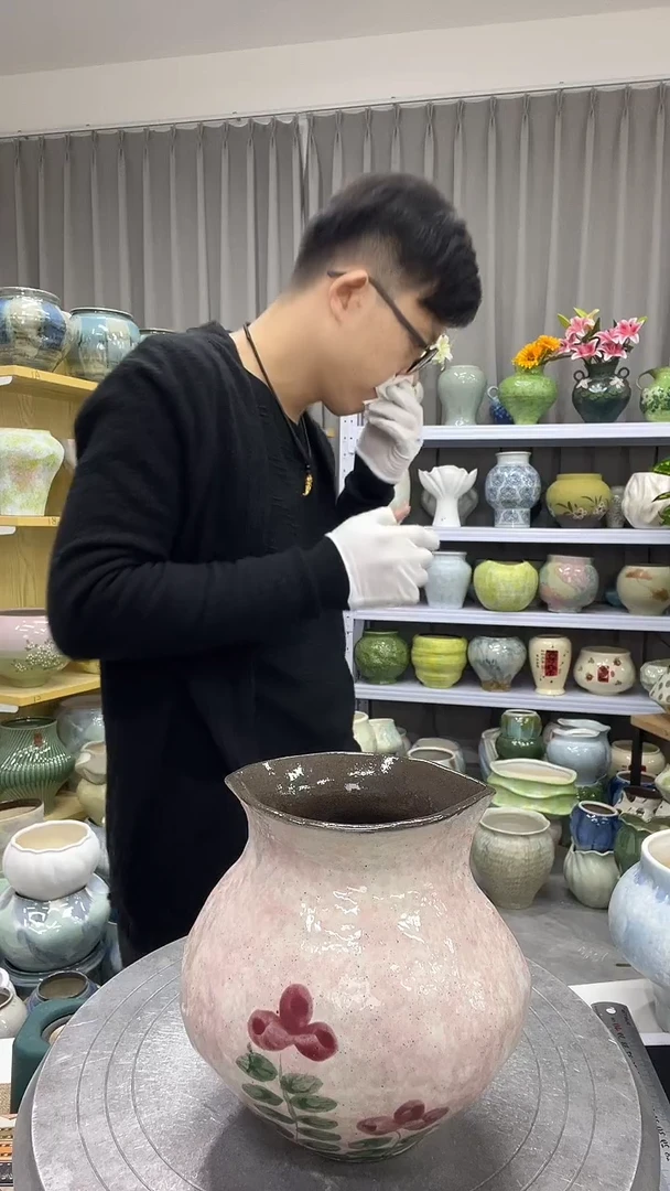 【微瑕缺釉【无孔】【10.31号】直播链接高： 16 ；口：9